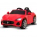 Uenjoy Maserati GranCabrio 12V Electric Kids Ride On Car with RC Remote Control